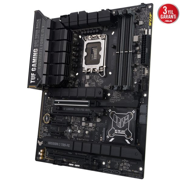 Asus Tuf Gaming Z790 Pro Wifi 7800mhz Oc Ddr5 Soket 1700 M 2 Hdmi Dp Atx Anakart 3
