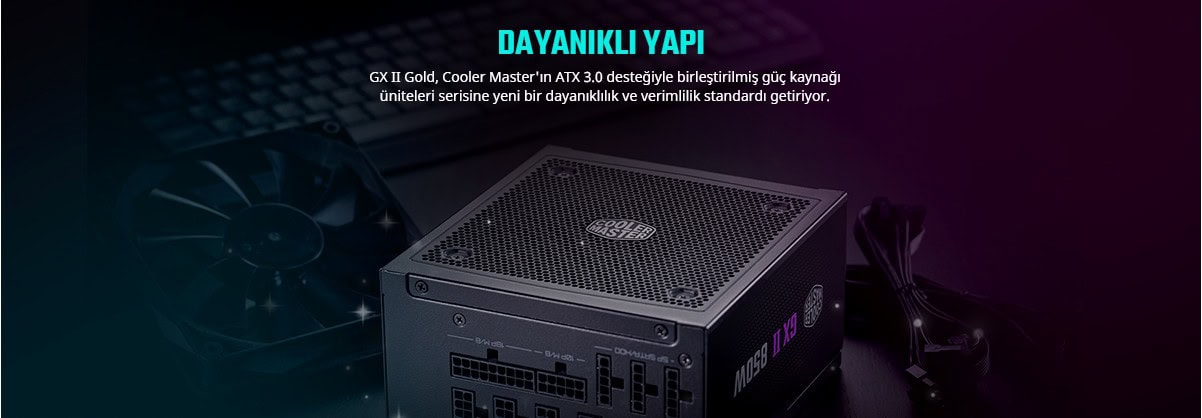 Cooler Master Gx2 Pcie Gen 5.0 Atx 3.0 850w 80+ Gold Full Modüler Psu (mpx 8503 Afag 2beu) H2