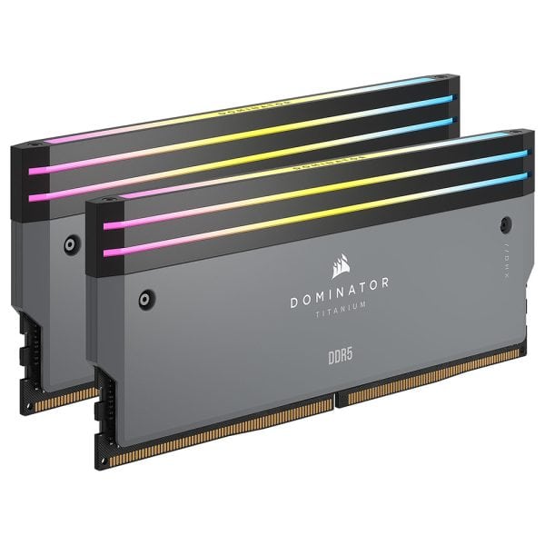 Corsair Dominator Titanium Rgb 32gb 2x16gb 7000mhz Cl34 Ddr5 Ram Cmp32gx5m2x7000c34 1
