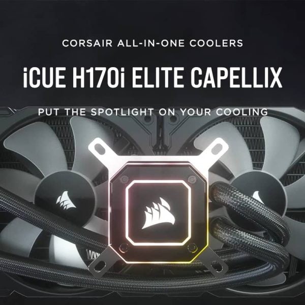 Corsair iCUE H170i Elite LCD XT Sıvı Soğutucu a1
