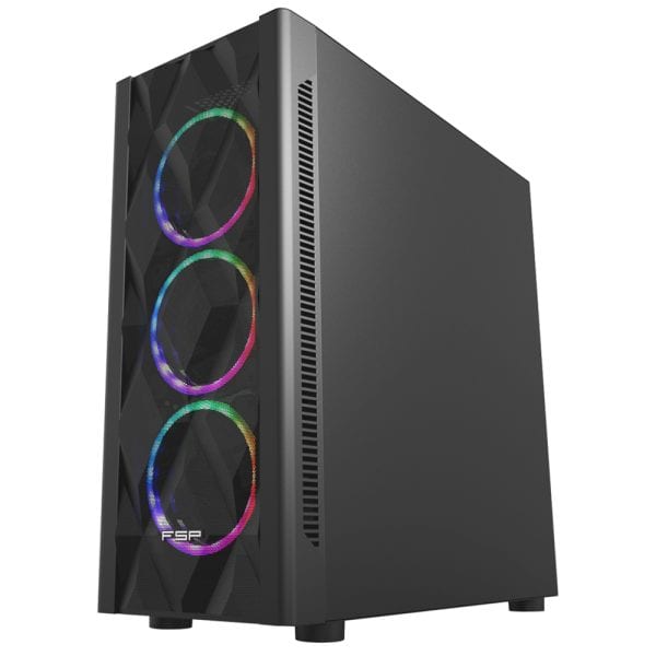 Fsp Cmt595al Rgb Siyah Mid Tower Hydro K Pro Hd2 850 850w 80 Bronze Gaming Kasa 2