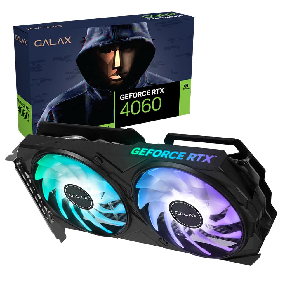 Galax Ex 1 Click Oc Geforce Rtx 4060 8gb Gddr6 128 Bit Dlss 3 Ekran Karti 46nsl8md8mex