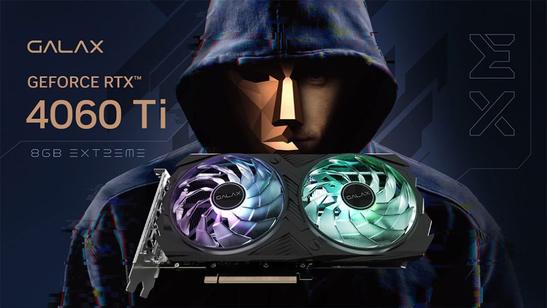GALAX GeForce RTX 4060 Ti EX 1-Click OC 8GB Ekran Kartı a1