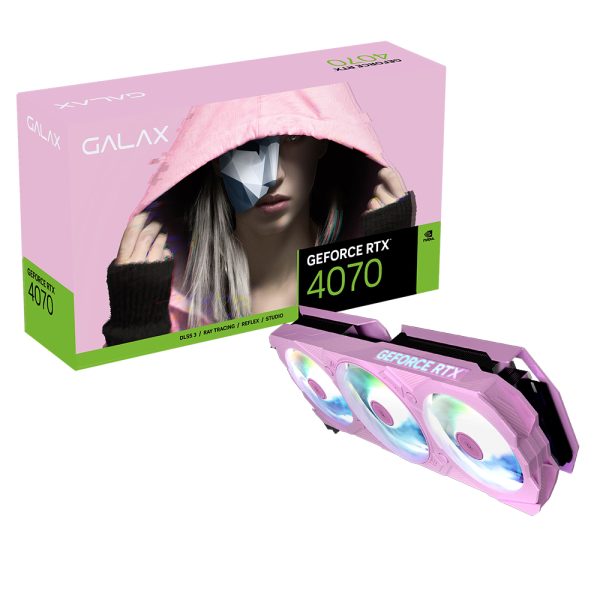 Galax Ex Gamer Pink 1 Click Oc Geforce Rtx 4070 12gb Gddr6x 192 Bit Ekran Karti 47nom7md7lpk