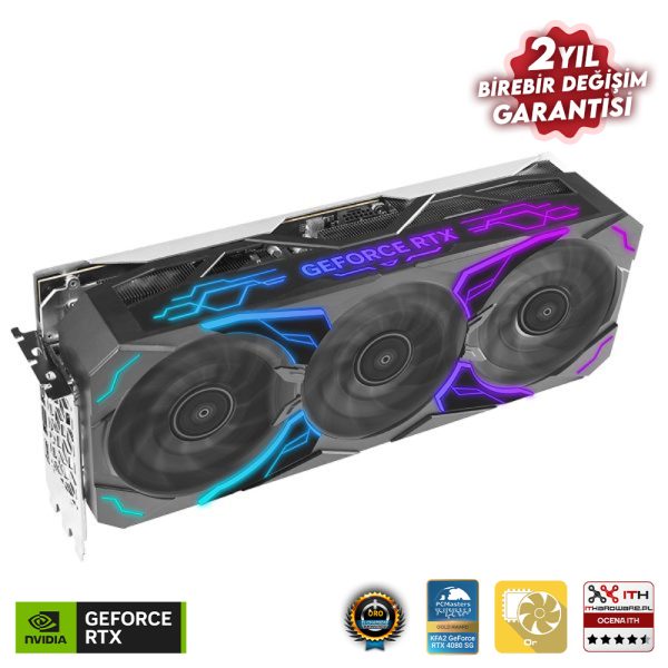 Galax Sg 1 Click Oc Geforce Rtx4080 16gb Gddr6x 256 Bit Ekran Karti 48nzm6md6lsg Y4