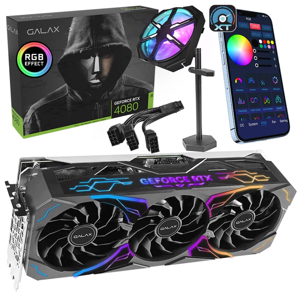 Galax Sg 1 Click Oc Geforce Rtx4080 16gb Gddr6x 256 Bit Ekran Karti 48nzm6md6lsg Y9