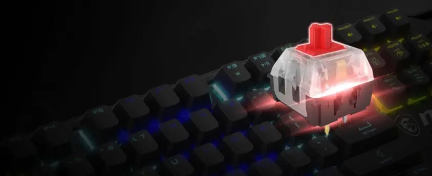 MSI VIGOR GK41 LR TR Klavye h2