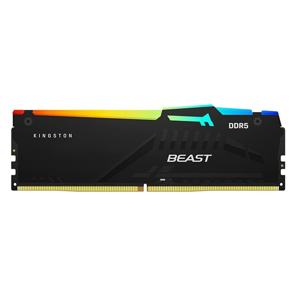Kingston Beast Rgb 8gb 5200mhz Cl40 Ddr5 Ram Kf552c40bba 8
