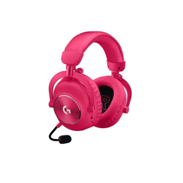 Logitech G Pro X 2 Lightspeed Aluminyum Kablosuz Bluetooth Gaming Kulaklik Magenta 981 001275 2