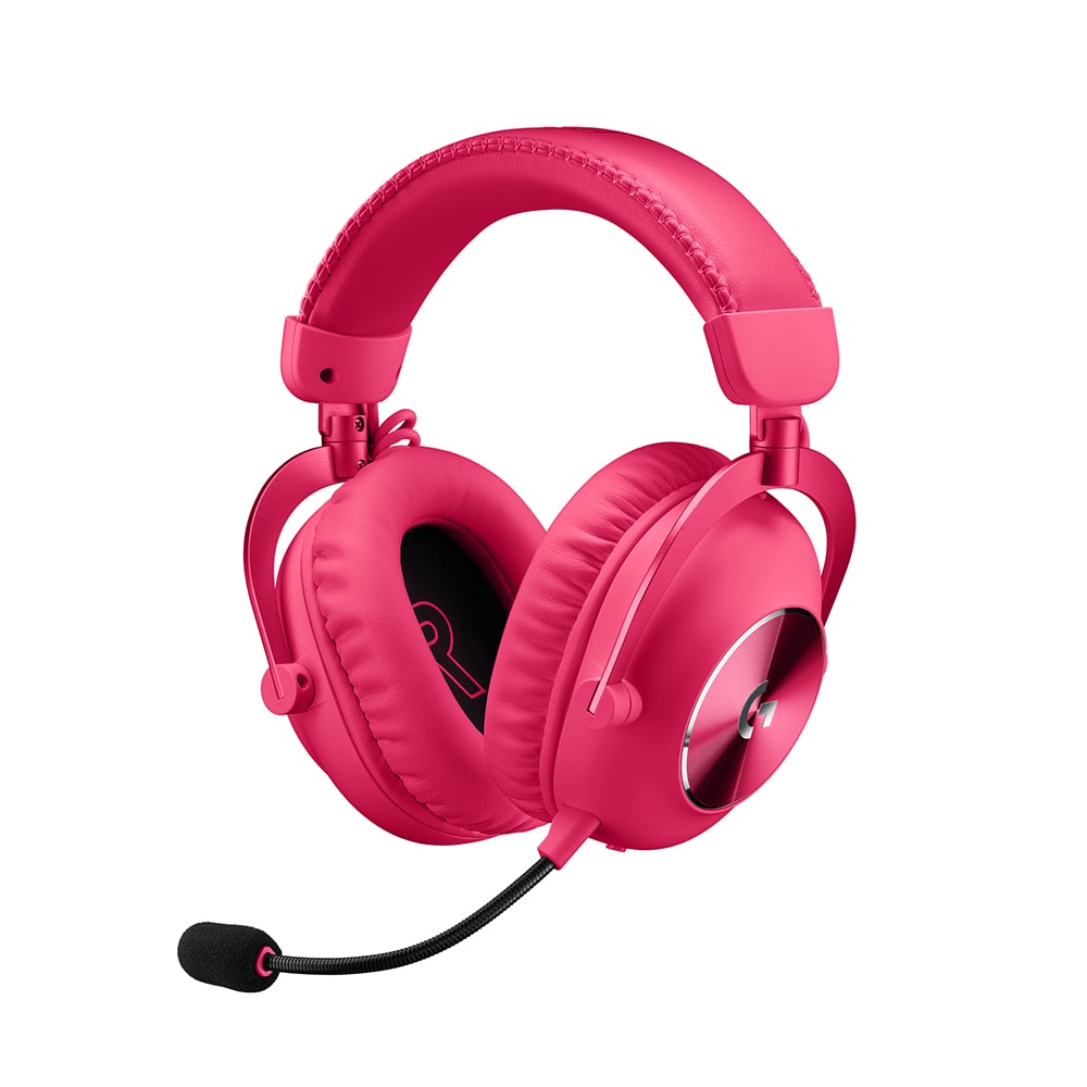 Logitech G Pro X 2 Lightspeed Aluminyum Kablosuz Bluetooth Gaming Kulaklik Magenta 981 001275