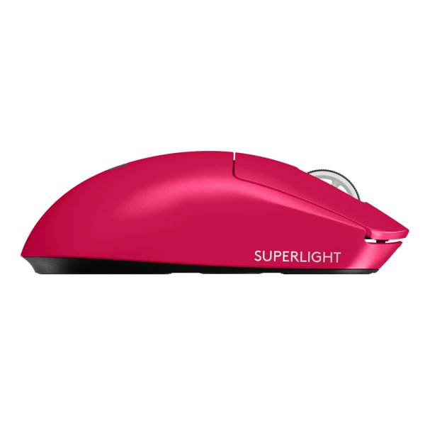 Logitech G Pro X Superlight 2 Lightspeed Hero 2 32 000 Dpi Kablosuz Gaming Mouse Magenta 910 006798 Y3