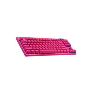 Logitech G Pro X Tkl Lightspeed Kablosuz Rgb Ingilizce Tactile Oyuncu Klavyesi Magenta 920 012159 4