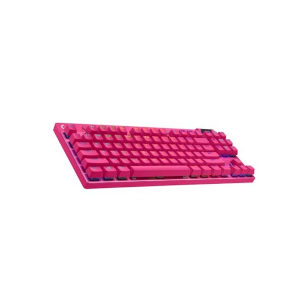 Logitech G Pro X Tkl Lightspeed Kablosuz Rgb Ingilizce Tactile Oyuncu Klavyesi Magenta 920 012159 4