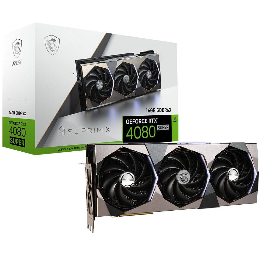 Msi Geforce Rtx 4080 Super Suprim X 16gb Gddr6x 256 Bit Dlss 3 Ekran Karti