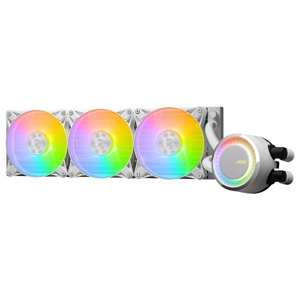 Msi Mag Coreliquid E360 White 360mm Intel Amd Uyumlu Sivi Sogutucu 2