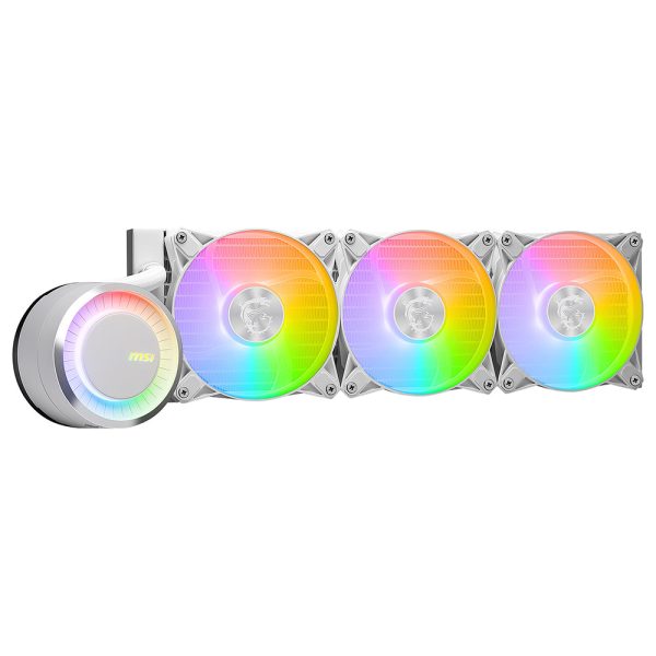 Msi Mag Coreliquid E360 White 360mm Intel Amd Uyumlu Sivi Sogutucu 3