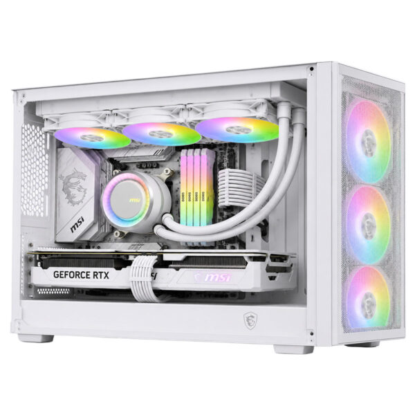 Msi Mag Coreliquid E360 White 360mm Intel Amd Uyumlu Sivi Sogutucu T2