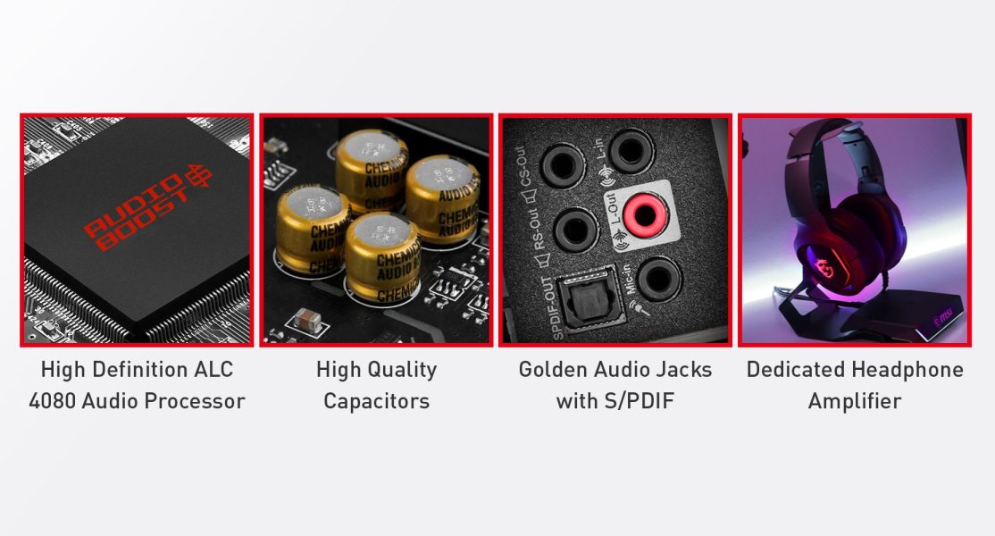 MSI MAG Z690 TORPEDO AMPLIFY YOUR EXPERIENCE WITH AUDIO BOOST 5