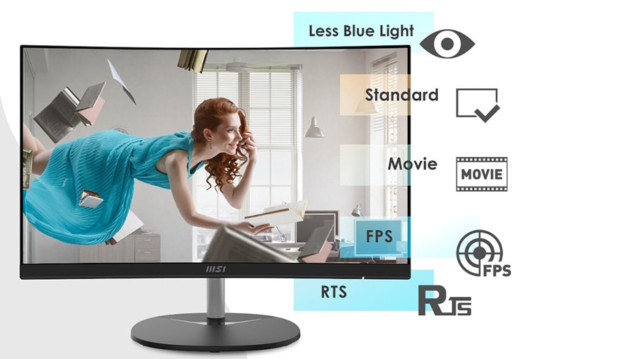 MSI PRO MP241CA Monitör a16
