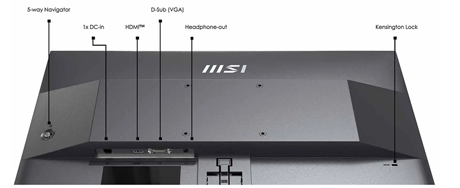 MSI PRO MP245V Monitör a16