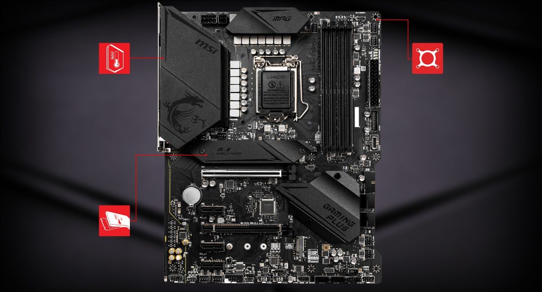 MSI MPG Z490 GAMING PLUS THERMAL overview