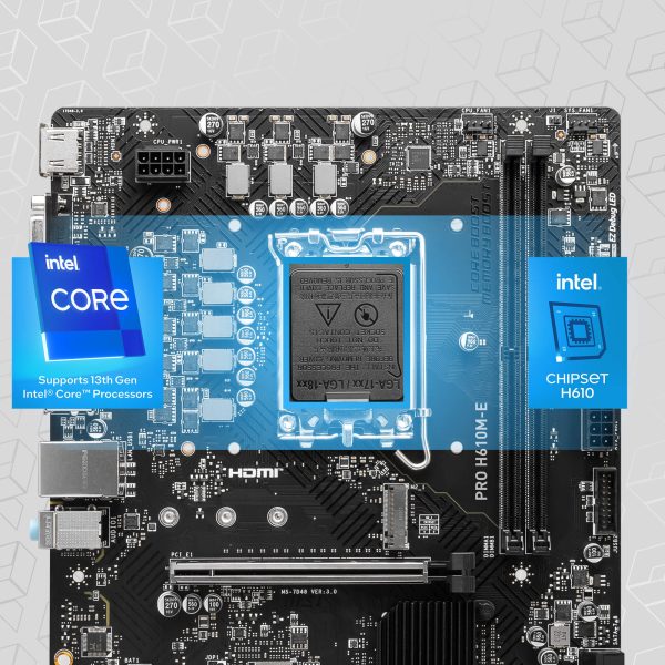 MSI Pro H610M-E Anakart a2