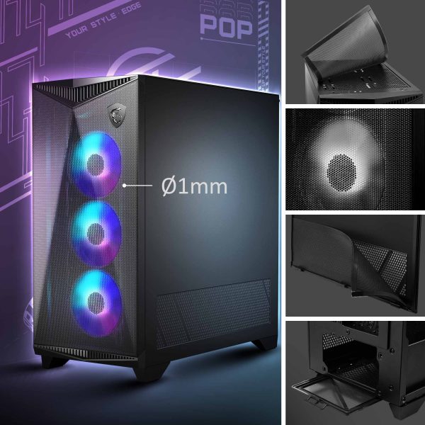 MSI GUNGNIR 300R ARGB Airflow Kasa a3