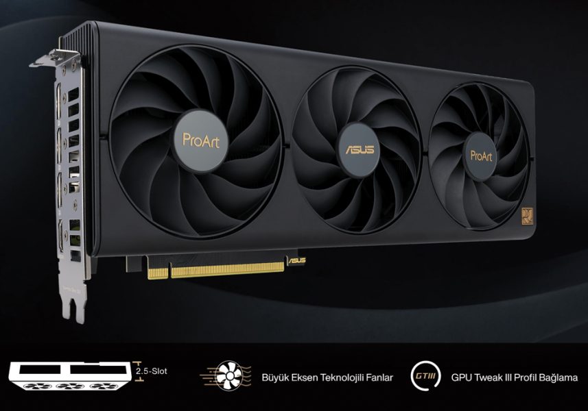 ProArt GeForce RTX™ 4070 OC edition 12GB GDDR6X ASUS ProArt GeForce RTX 4070 OC 12GB Ekran Kartı a4