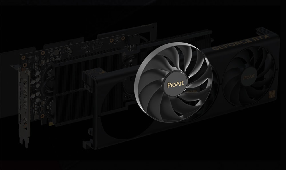 ProArt GeForce RTX™ 4070 OC edition 12GB GDDR6X ASUS ProArt GeForce RTX 4070 OC 12GB Ekran Kartı a6