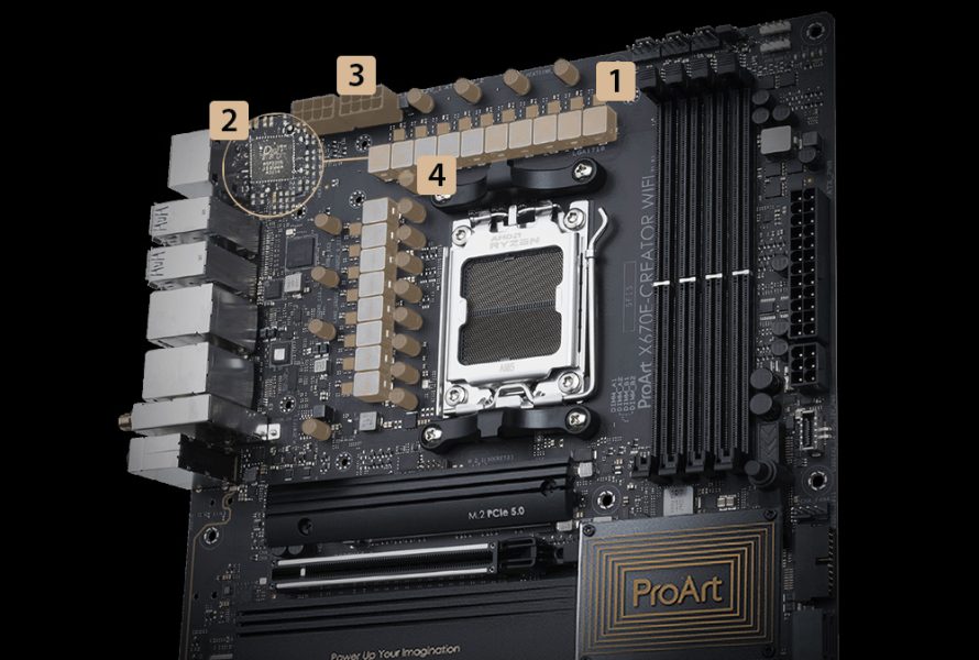 ProArt X670E-CREATOR WIFI ASUS ProArt X670E-CREATOR WiFi Anakart a9