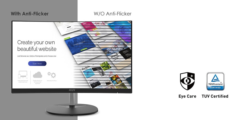 MSI PRO MP241CA Monitör a8