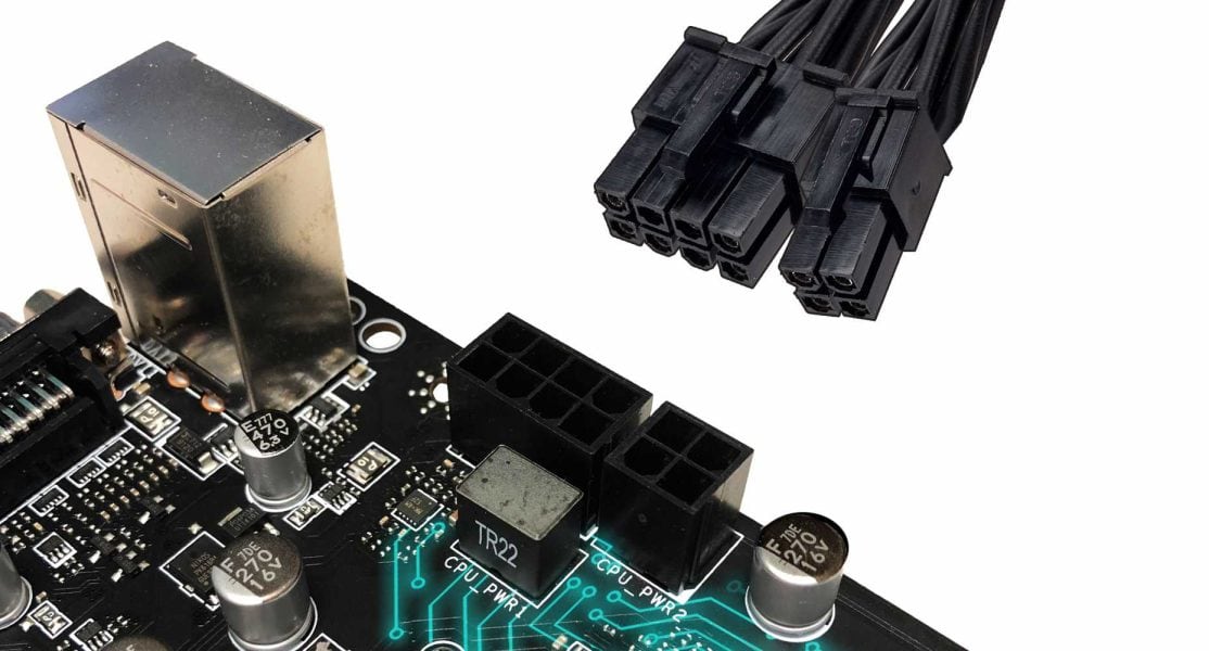 MSI MPG Z490 GAMING PLUS 8+4 POWER CONNECTORS