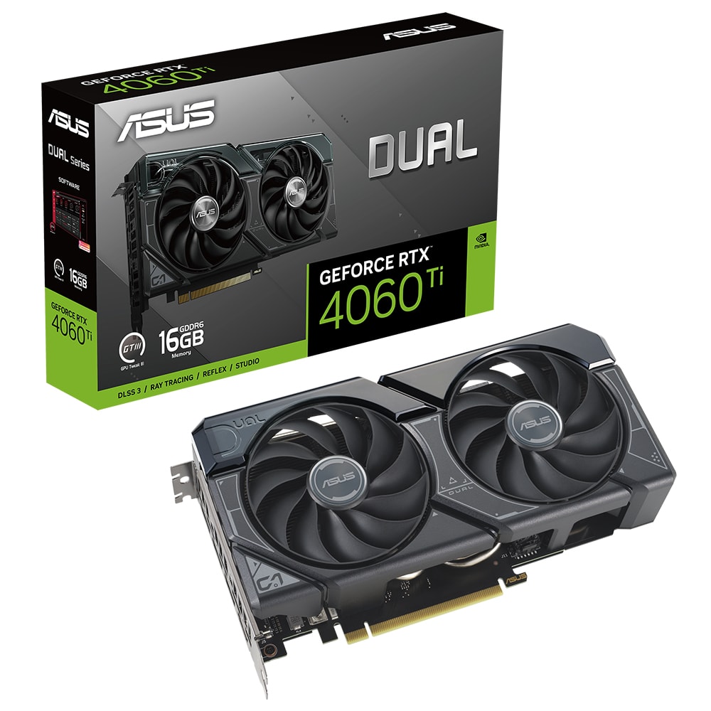 Asus Dual Geforce Rtx 4060 Ti 16gb Gddr6 128 Bit Dlss 3 Ekran Karti
