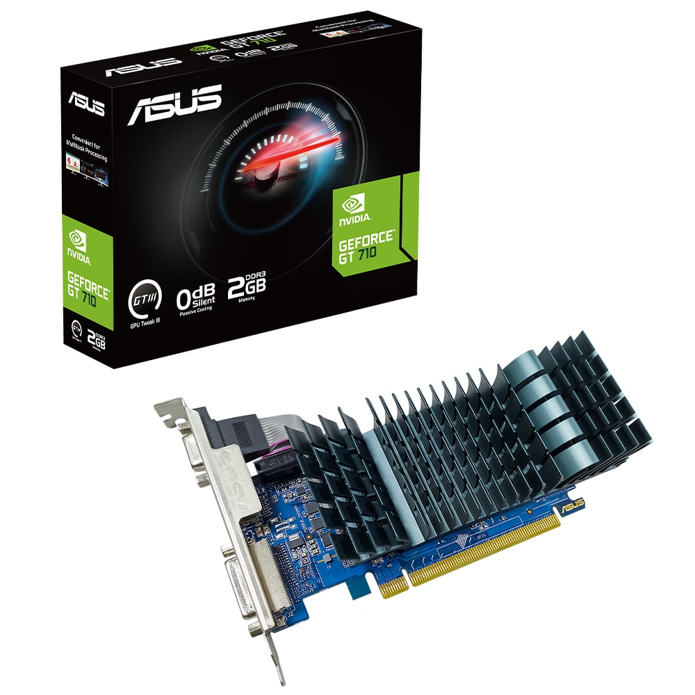 Asus Geforce Gt 710 Sl 2gd3 Brk Evo 2gb Ddr3 64 Bit Ekran Karti 1