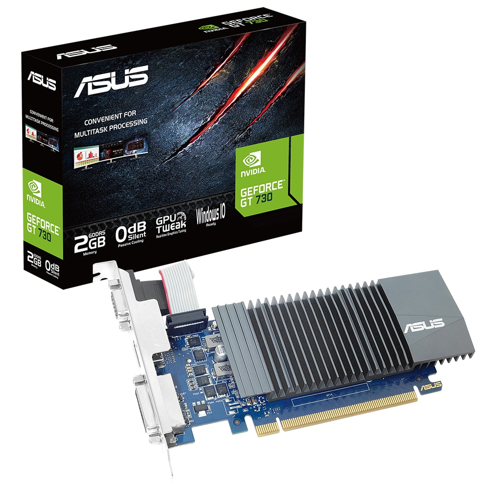 Asus Geforce Gt 730 Sl 2gd5 Brk E 2gb Gddr5 64 Bit Ekran Karti 1