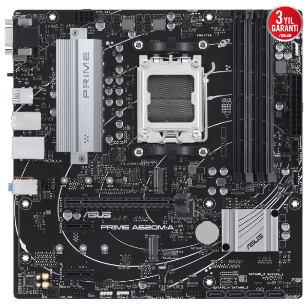 Asus Prime A620m A Csm 6400mhz Oc Ddr5 Soket Am5 M 2 Hdmi Matx Anakart 2