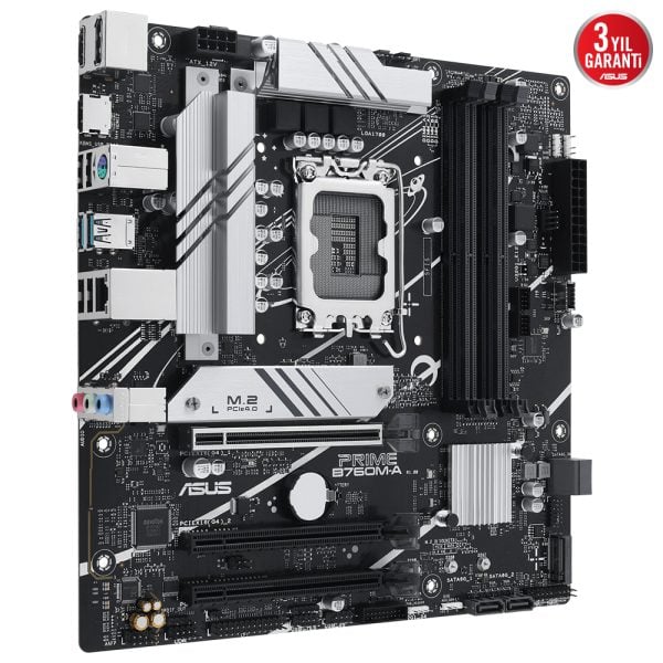 Asus Prime B760m A Csm 7200mhz Oc Ddr5 Soket 1700 M 2 Hdmi Dp Matx Anakart 2