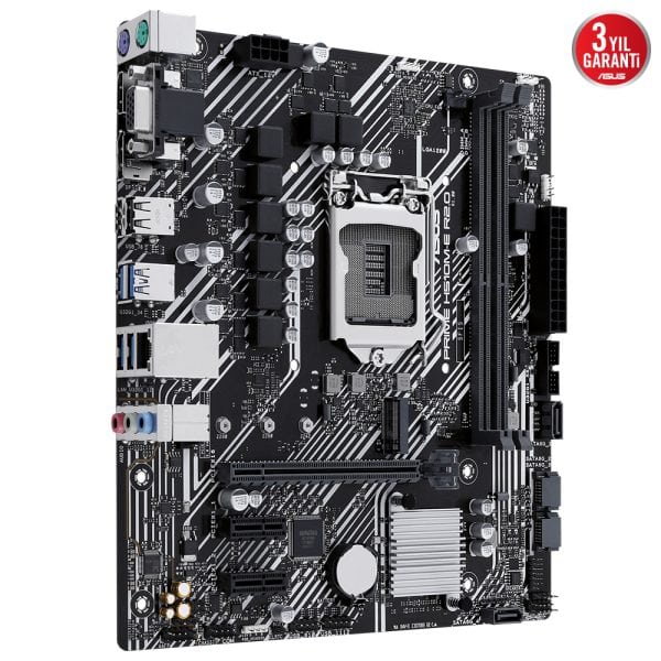 Asus Prime H510m E R2 0 3200mhz Oc Ddr4 Soket 1200 M 2 Hdmi Dp Vga Matx Anakart 2