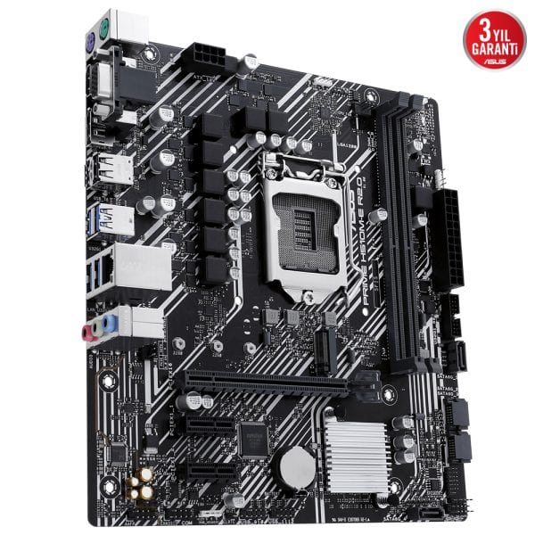 Asus Prime H510m E R2 0 3200mhz Oc Ddr4 Soket 1200 M 2 Hdmi Dp Vga Matx Anakart 3