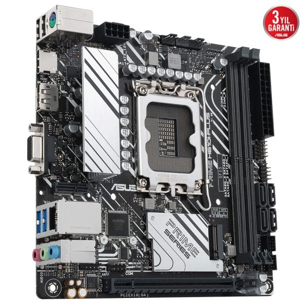 Asus Prime H610i Plus Csm 5600mhz Oc Ddr5 Soket 1700 M 2 Hdmi Dp Vga Mini Itx Anakart 3