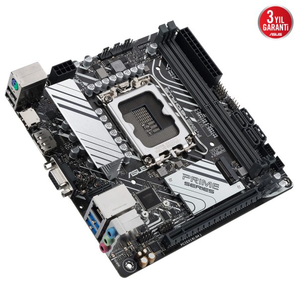 Asus Prime H610i Plus Csm 5600mhz Oc Ddr5 Soket 1700 M 2 Hdmi Dp Vga Mini Itx Anakart 4