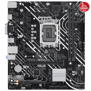 Asus Prime H610m D 5600mhz Ddr5 Soket 1700 M 2 Hdmi Vga Matx Anakart 1