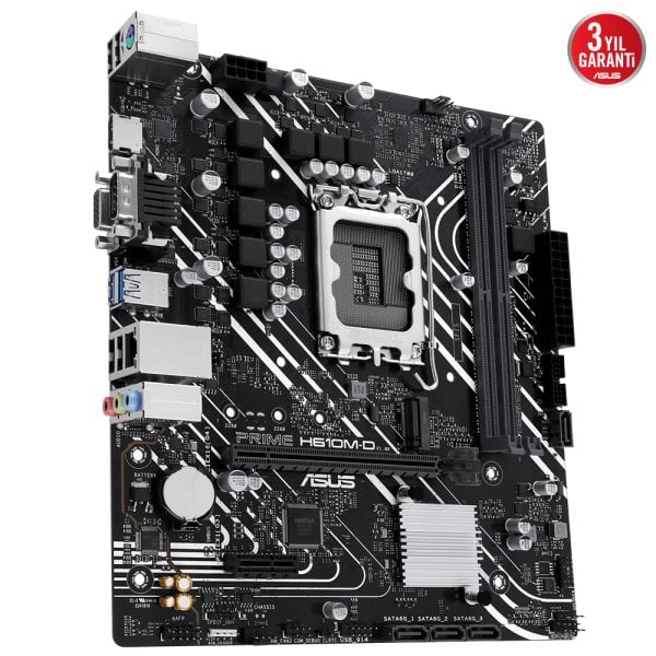 Asus Prime H610m D 5600mhz Ddr5 Soket 1700 M 2 Hdmi Vga Matx Anakart 3