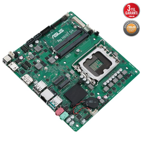 Asus Pro H610t D4 Csm 3200mhz Ddr4 Soket 1700 M 2 Hdmi Dp Mini Itx Anakart 4