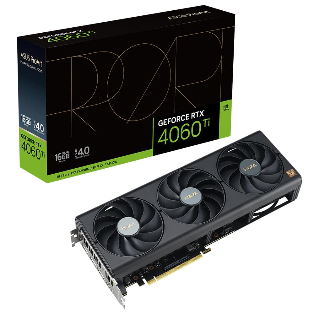 Asus Proart Geforce Rtx 4060 Ti 16gb Gddr6 128 Bit Dlss 3 Ekran Karti