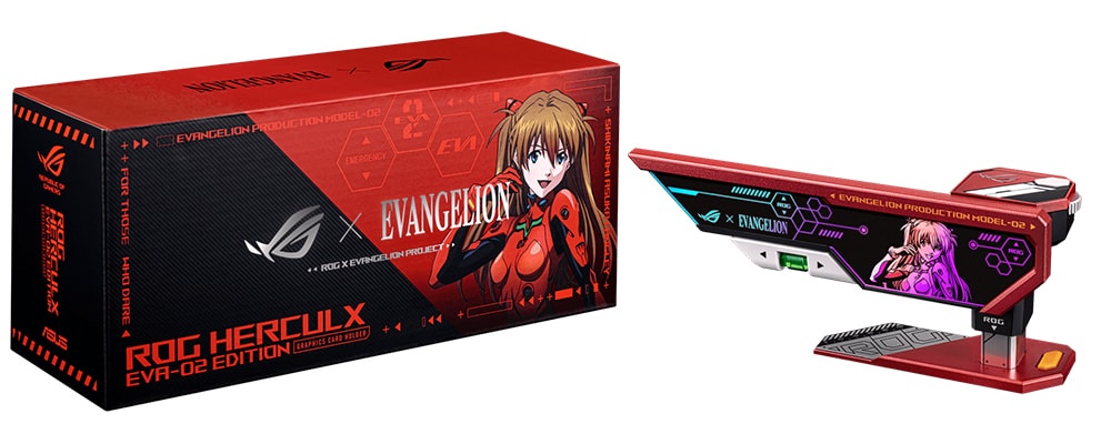 ASUS ROG Herculx EVA-02 Ekran Kartı Tutucu a1