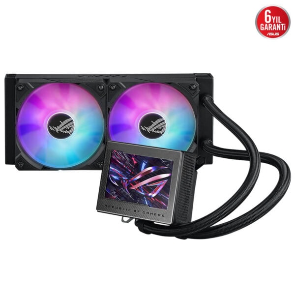 Asus Rog Ryujin Iii 240 Argb Oled 240mm Intel Amd Uyumlu Siyah İşlemci Sıvı Soğutucu 4