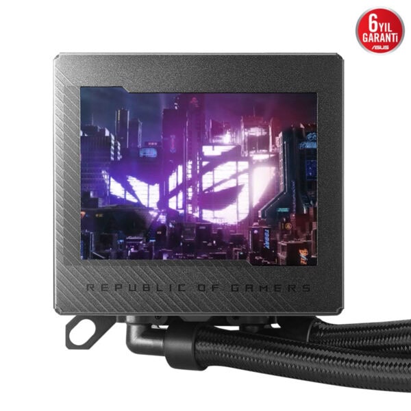 Asus Rog Ryujin Iii 240 Argb Oled 240mm Intel Amd Uyumlu Siyah İşlemci Sıvı Soğutucu 5