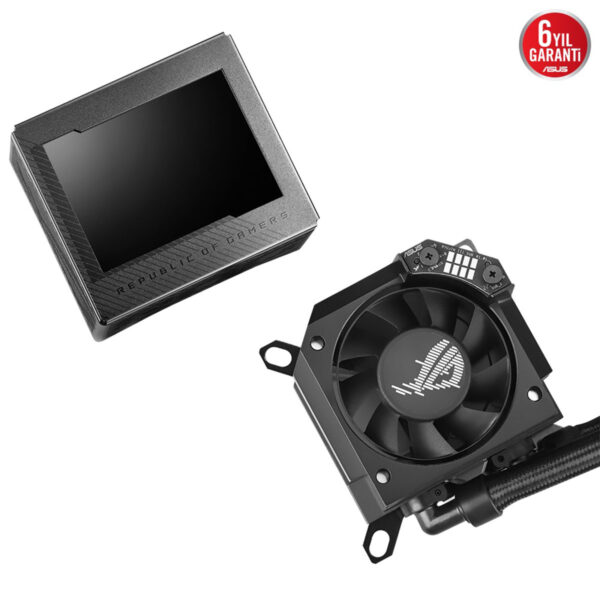 Asus Rog Ryujin Iii 240 Argb Oled 240mm Intel Amd Uyumlu Siyah İşlemci Sıvı Soğutucu 7