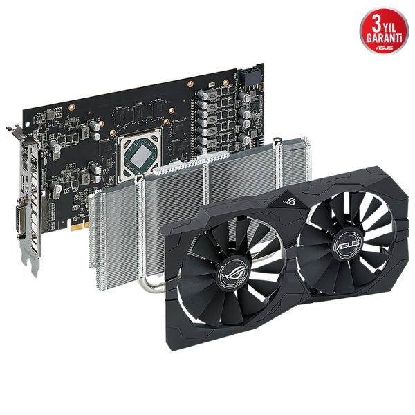Asus Rog Strix Radeon Rx 560 V2 4gb Gddr5 128 Bit Ekran Karti 4